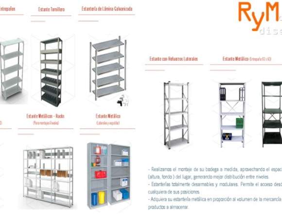 Mantenimiento  e instalación  de estantes