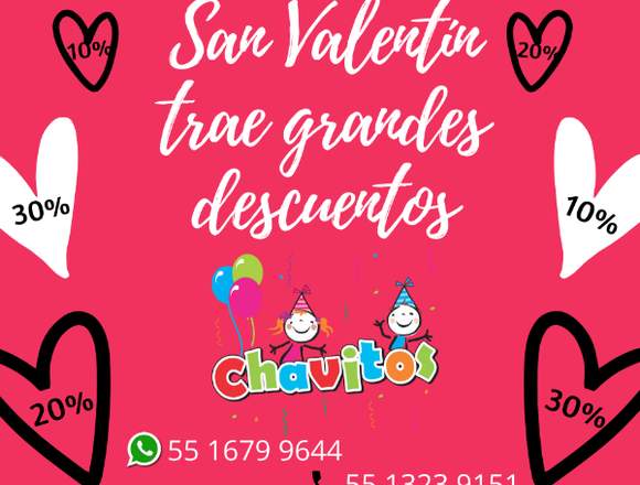 Grandes Descuentos Para Celebrar San Valentín