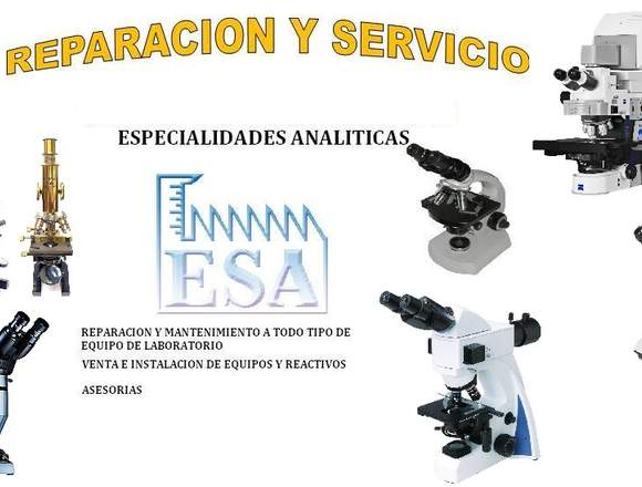 Mantenimiento a Equipos de laboratorio