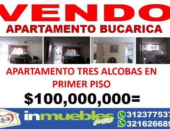 Bucarica Apartamento tres alcobas Floridablanca