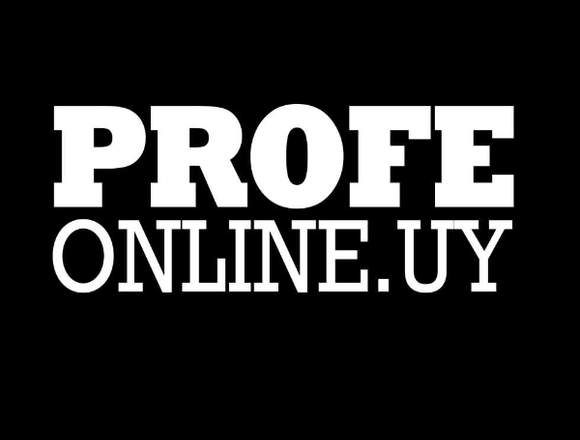 Clases online para materias liceo o facultad