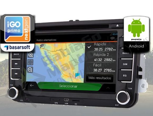 Navegador Gps Mapas Mexico Estereo Android 2019