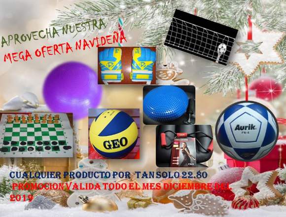 PROMOCIÓN NAVIDEÑA DEPORTES 0982979417