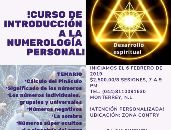 Curso Introducción a la Numerología Personal