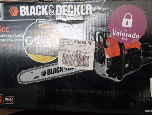 Moto sierra Black & Decker nueva