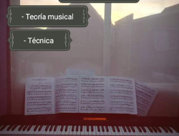 Clases particulares de piano 