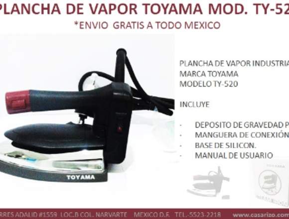 Plancha de vapor marca Toyama modelo ty520