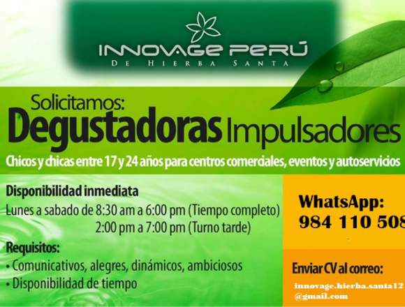 IMPULSADORES DE VENTAS 