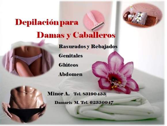 Depilación con Navajilla