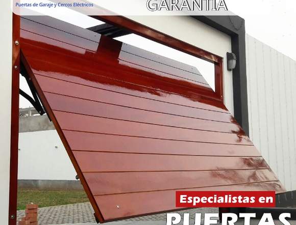 PUERTAS DE GARAJE LEVADIZAS SECCIONALES  