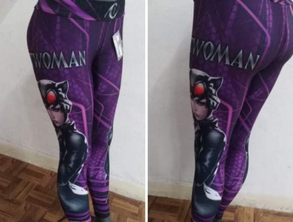 Leggings superhéroes dama 