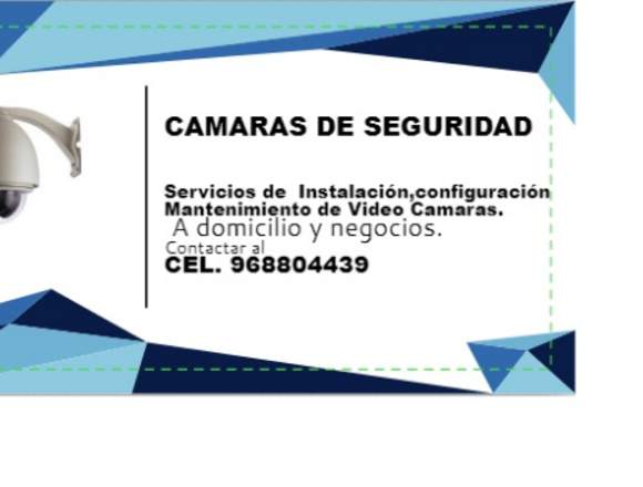 Servicios de instalacion de camaras de seguridad