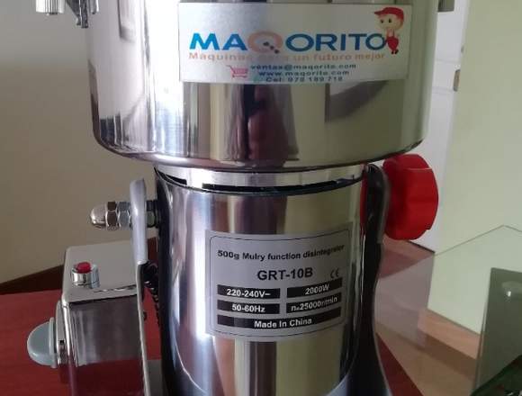 MOLINO PULVERIZADOR FRUTOS SECOS