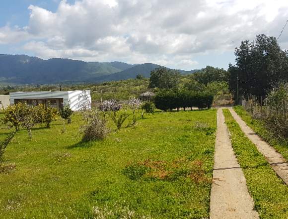 Parcela con Casa y Cabaña, 1 hectarea, Hipotecario