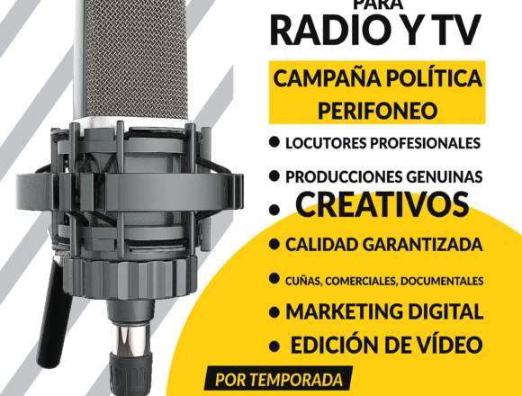 SPOT PUBLICITARIO, COMERCIAL PARA RADIO Y TV