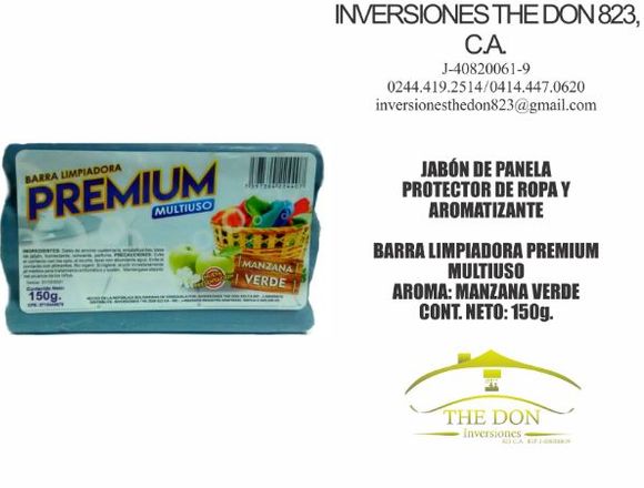 JABONES PREMIUM 150 Y 200 GRAMOS.