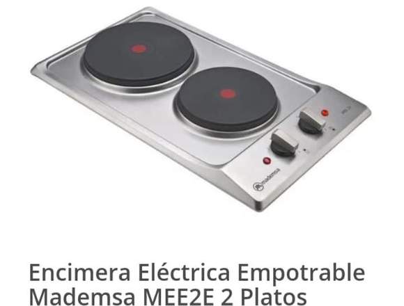 VENTA COCINAS  ENCIMERAS MADEMSA 2 PLATOS, NUEVAS.