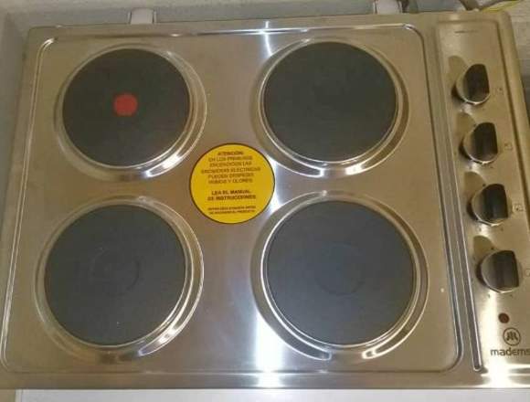 VENTA COCINA ELECTRICA ENCIMERA MADEMSA 4 PLATOS.