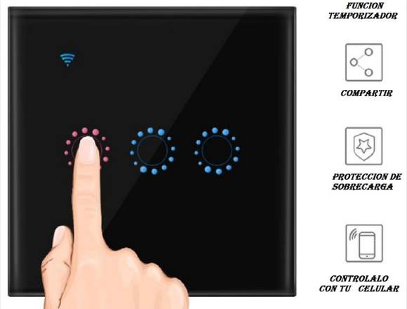 Interruptor Wi Fi Aplicacion Alexa Google Home