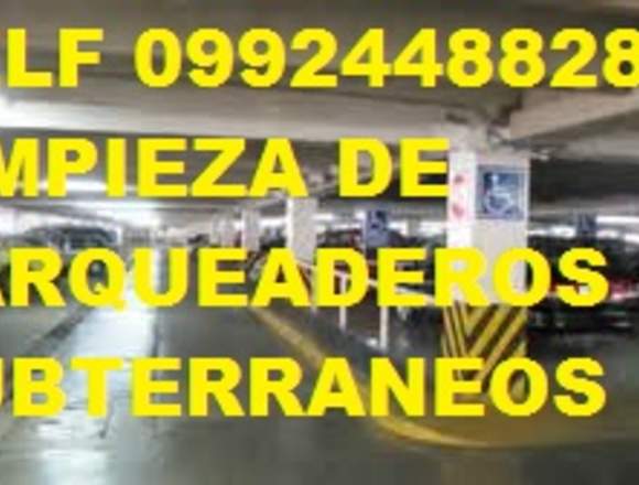 Telf 0992448828 LIMPIEZA PROFUNDA DE PARQUEADEROS 