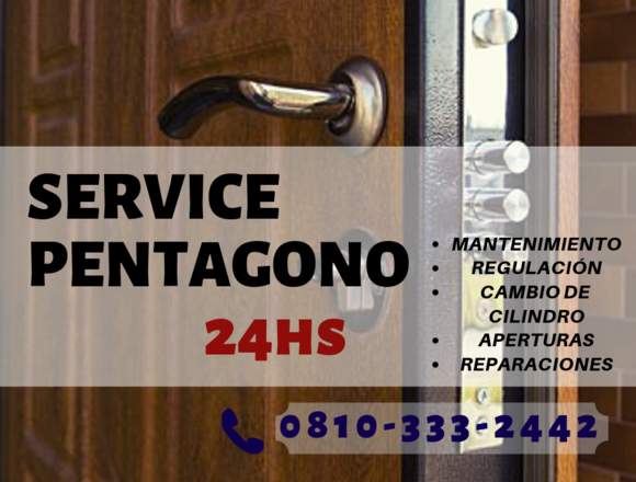 SERVICE PENTAGONO 24HS