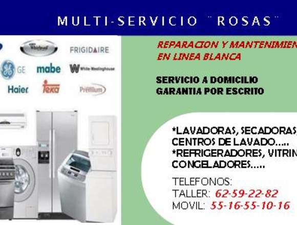 REPARACION DE LAVADORAS Y REFRIGERADORES