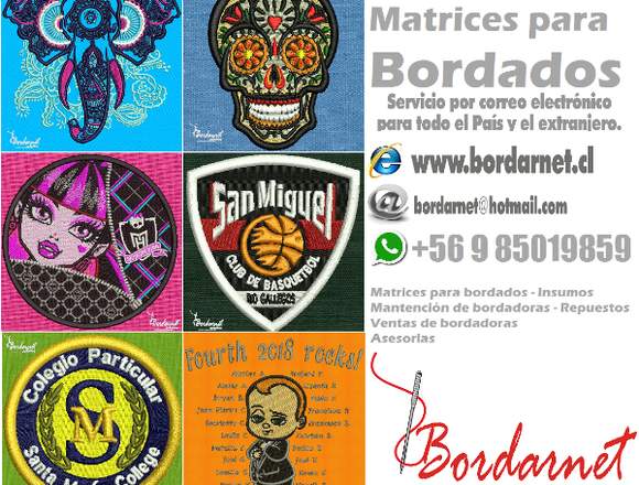 Matrices para bordados