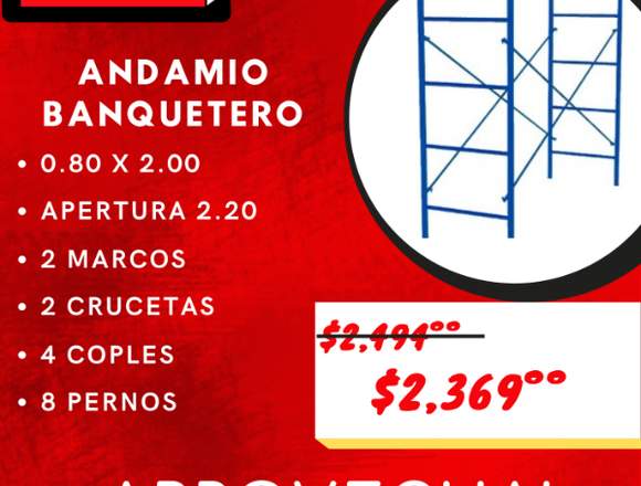 Andamio   Banquetero