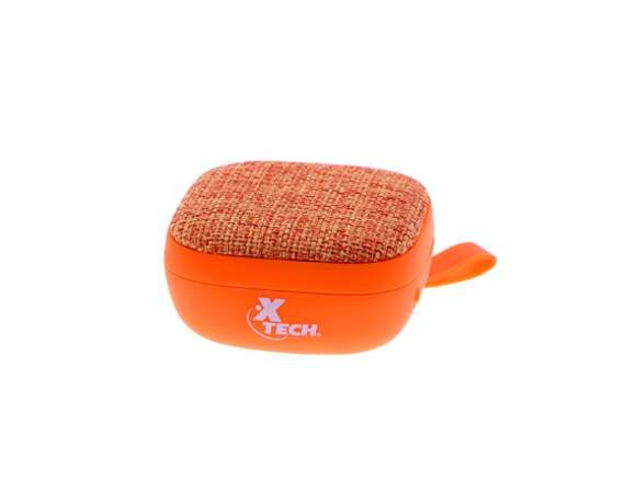 Parlante Mini Bluetooth Xtech Naranja.