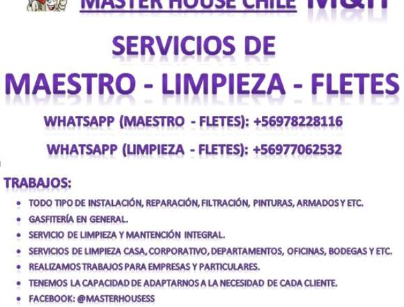 Servicios de Reparación en General y Limpieza