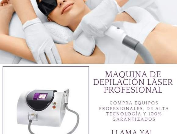 venta maquinas depilacion laser profesional