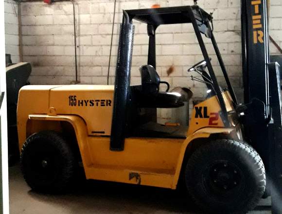 Montacarga hyster de 9 toneladas