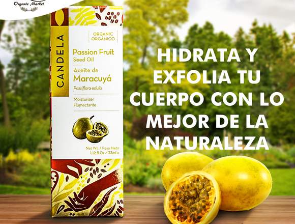 Aceite de maracuya Free Organic Market