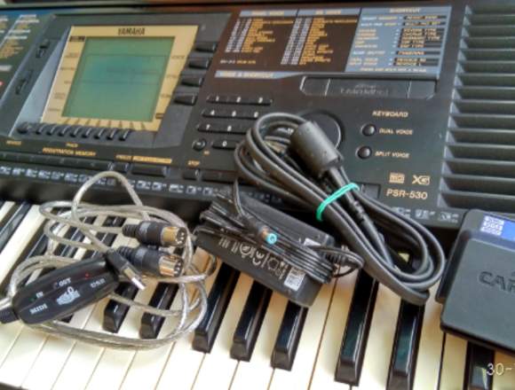 Piano Yamaha PSR 530 Controlador MIDI USB PCompoce