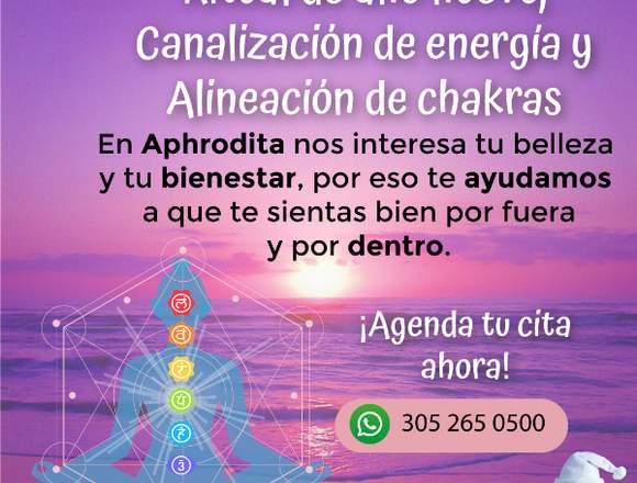 Ritual Año Nuevo con alineación de chakras