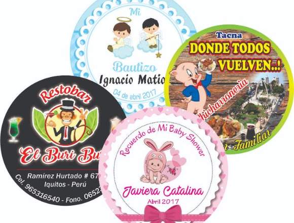 chapitas personalizados para Cumpleaños 