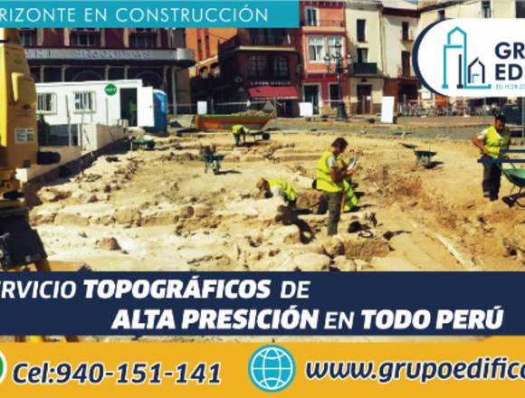 SERVICIOS PROFESIONALES EN TOPOGRAFÍA