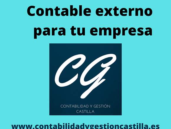 Contable externo. Reduce costes laborales. 