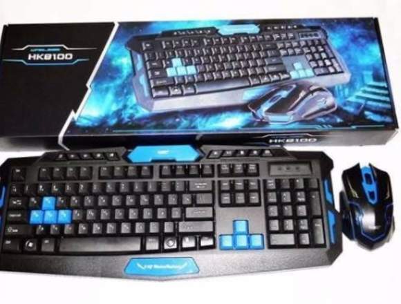 TECLADO CON MAUSE WRELESS