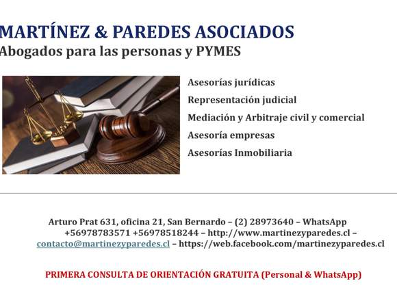 Estudio jurídico personas naturales y PYMES