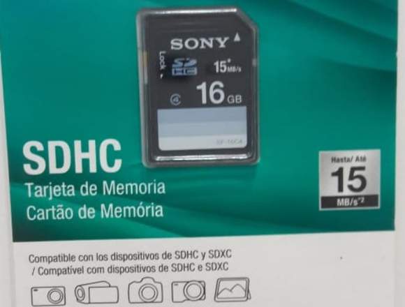 Sony SDHC 16 GB - Tarjeta de Memoria