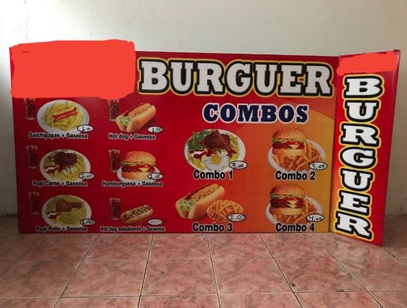 Vendo equipo completo para comida.