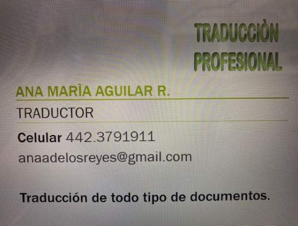 Traducciones Profesionales