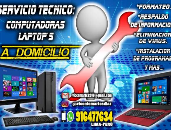 Servicio Técnico de Computadoras