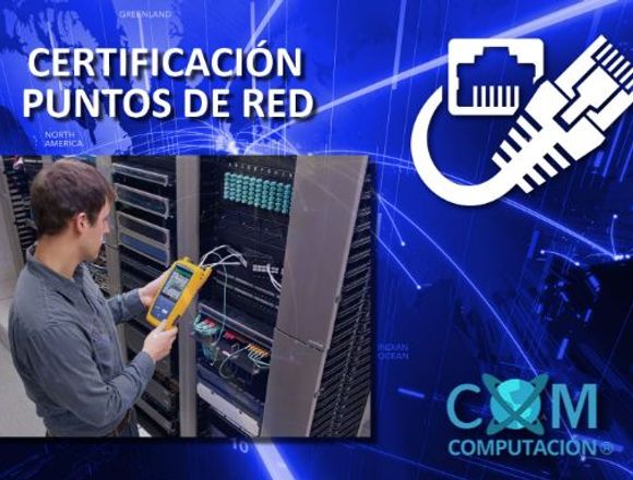 Certificación Puntos de Red Categoría 5 y 6