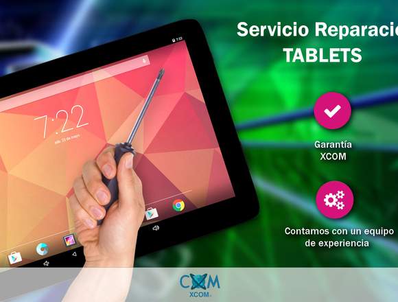 Servicio de Reparación Tablets