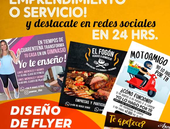 Diseño de Flyers web para tu emprendimiento