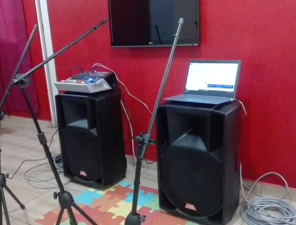 Alquiler de equipo de sonido