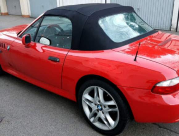 BMW Z3 descapotable color Rojo