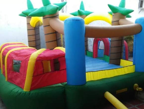 INFLABLE 4X4 TIPO JUNGLA ++ 2 MOTORES